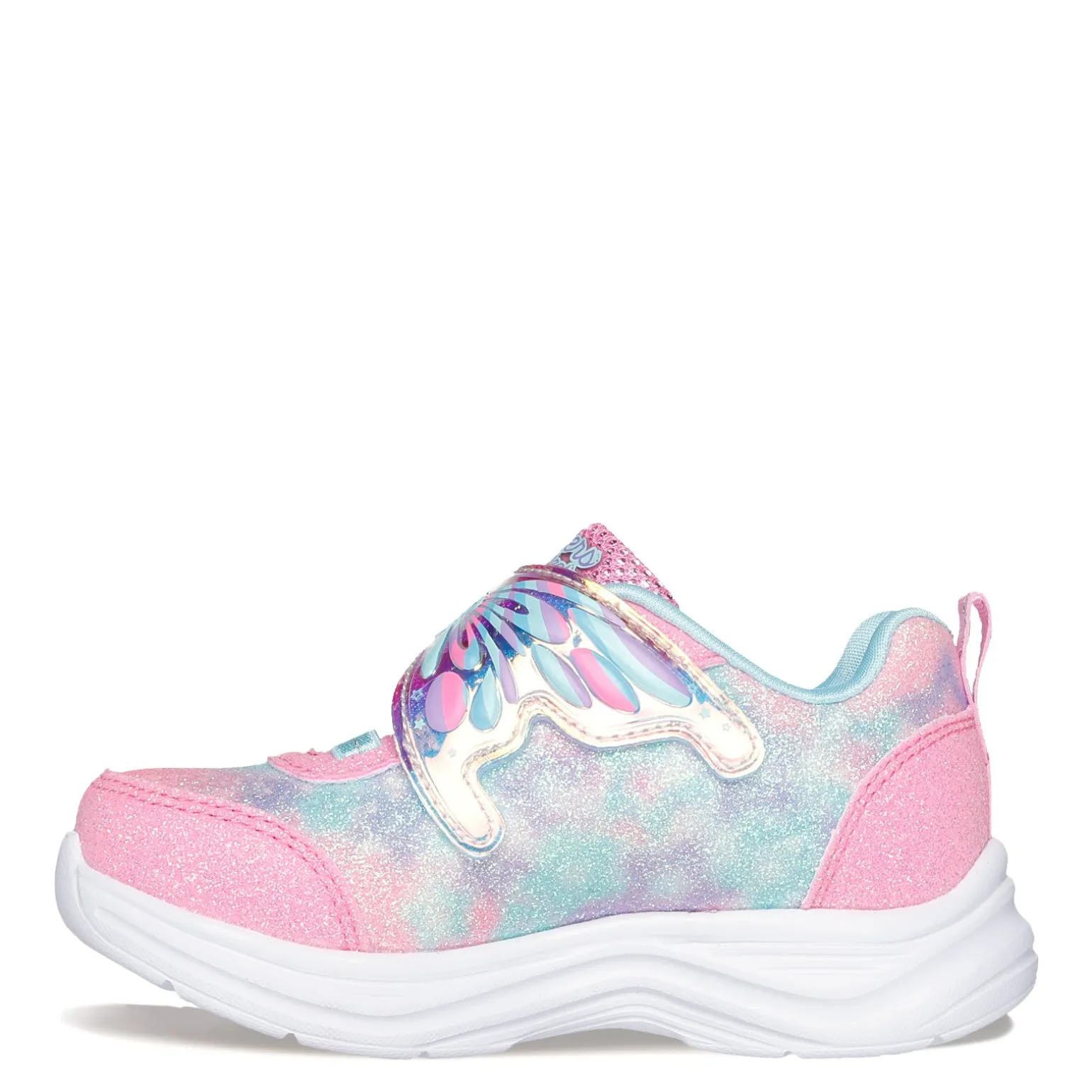 Girl's Skechers, Glimmer Kicks - Magical Wings Sneaker - Toddler