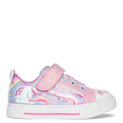 Girl's Skechers, Twinkle Toes: Twinkle Sparks - Whimsical Shimmer Sneaker - Toddler