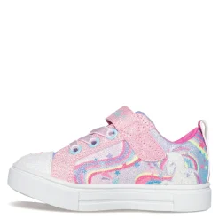 Girl's Skechers, Twinkle Toes: Twinkle Sparks - Whimsical Shimmer Sneaker - Toddler