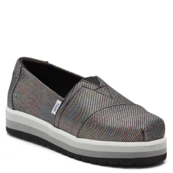Girl's Toms, Alpargata Platform Slip-On - Little Kid & Big Kid
