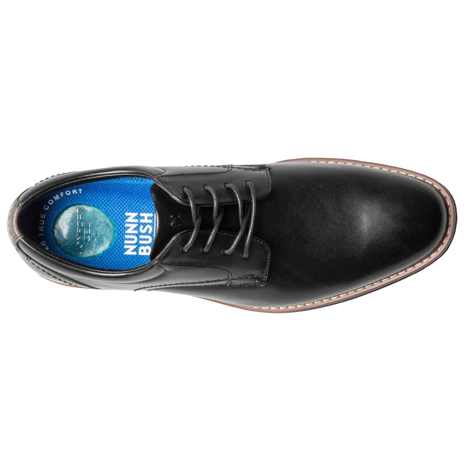 Men's Nunn Bush, Centro Flex Plain Toe Oxford