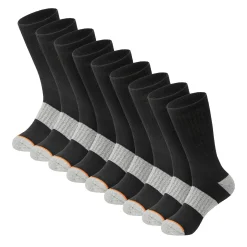 Men's Worksite, Crew Socks - 9 Pair