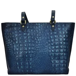 Women's Anuschka, Croc Embossed Large Tote