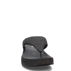 Women's FitFlop, F-Mode Woven Flatform Toe Post Sandal