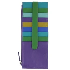 Women's ILI, Leather Credit Card Wallet