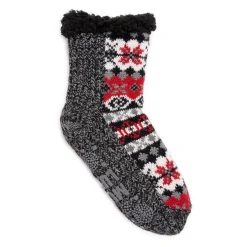 Women's Muk Luks, Pieced Cabin Socks